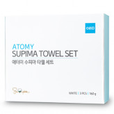 Bộ khăn tắm- Atomy Supima Towel Set
